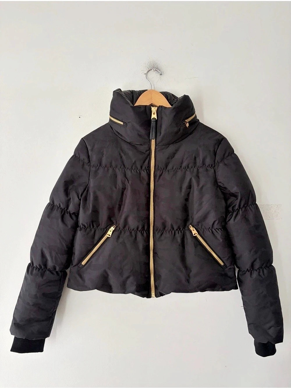 Mackage Black Puffer Jacket Size Small Like New